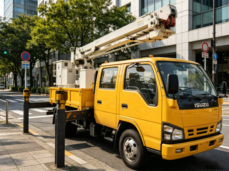 Bucket Truck, Cherry Picker Truck, Aerial Truck - ISUZU Vehicles
