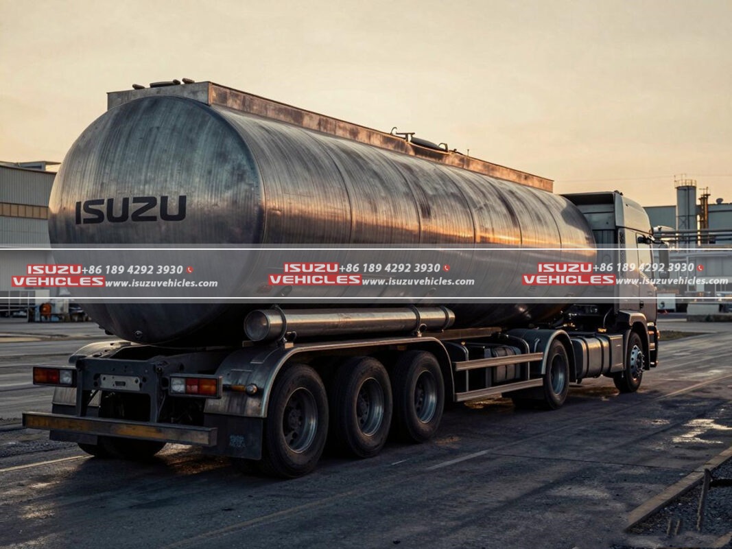 ISUZU Tanker Truck Capacity Explained