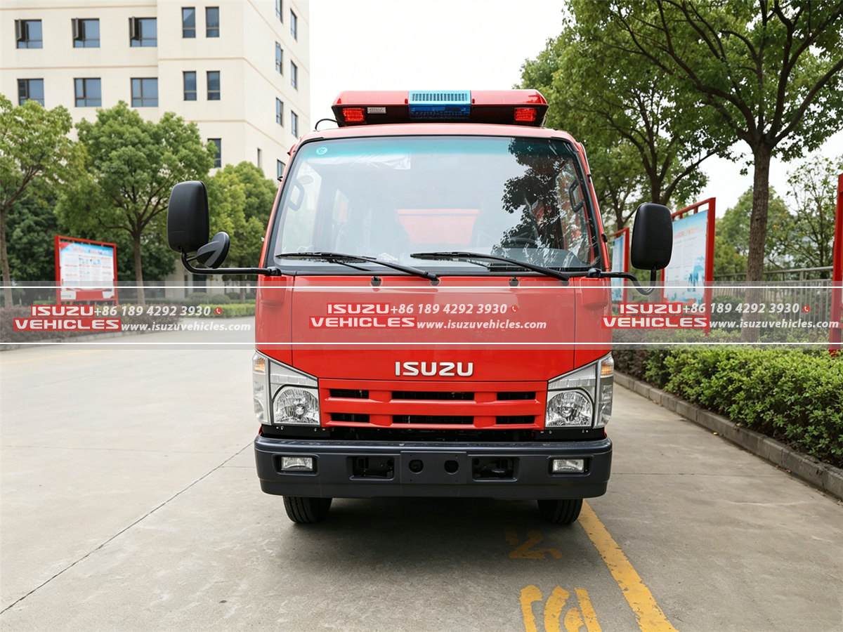 ISUZU Water Fire Emergency Truck Head ISUZU Water Fire Emergency Truck Head