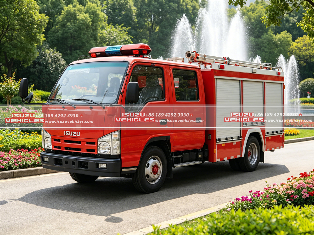 ISUZU Water Fire Emergency Truck ISUZU Water Fire Emergency Truck