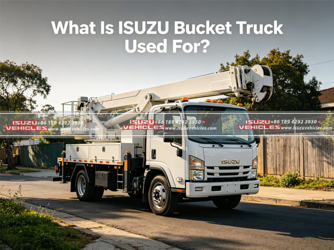 What Is ISUZU Bucket Truck Used For?