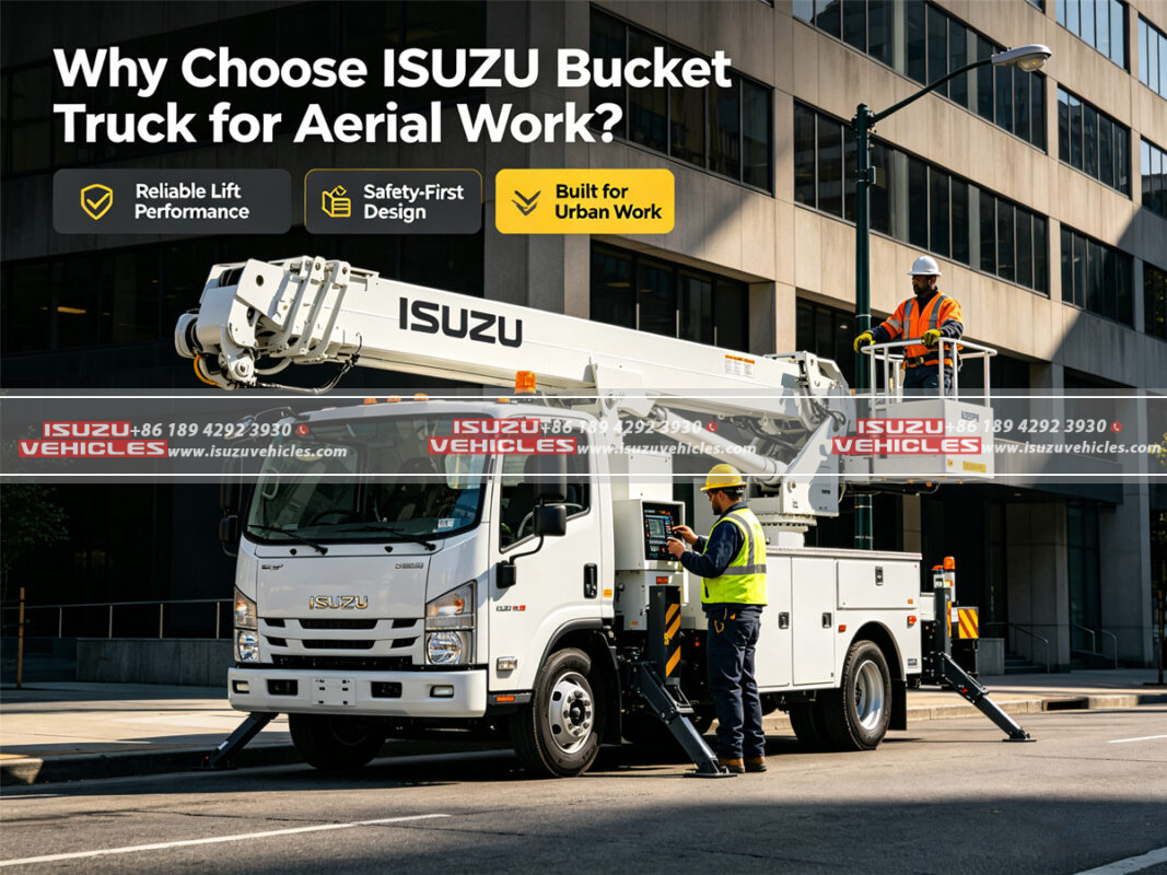 Why Choose ISUZU Bucket Truck for Aerial Work?