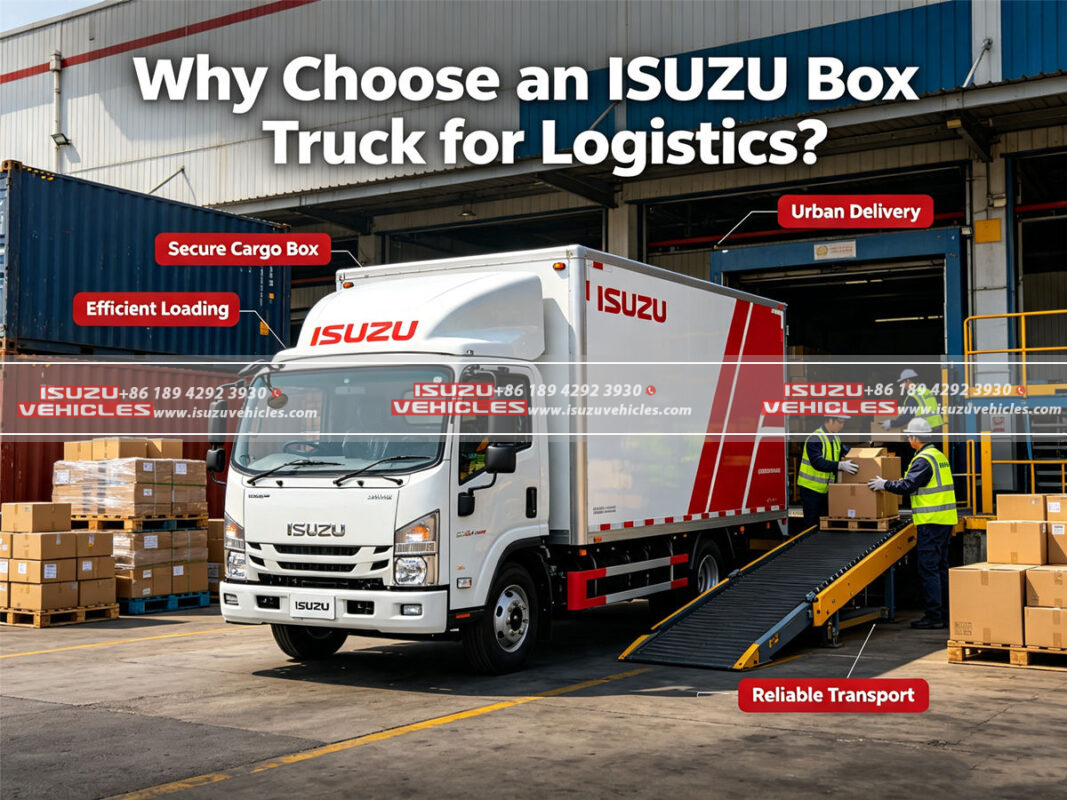 Why Choose an ISUZU Box Truck for Logistics?
