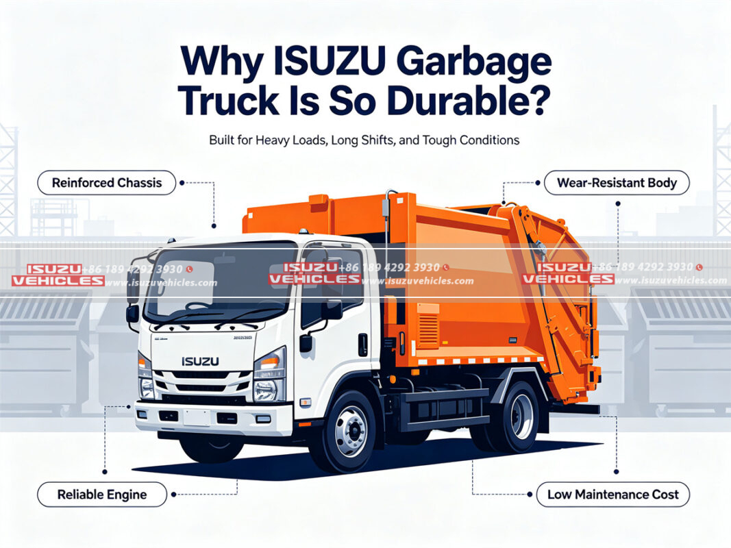 Why ISUZU Garbage Truck Is So Durable