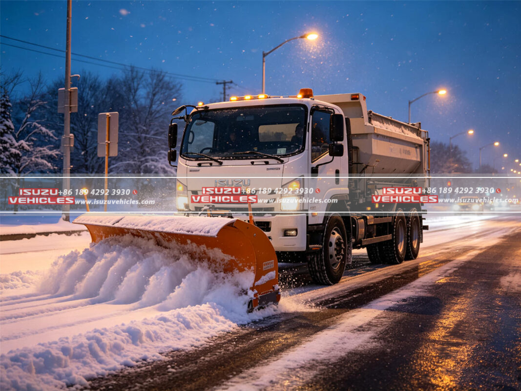 Why ISUZU Snow Plow Truck Is Needed in Winter?