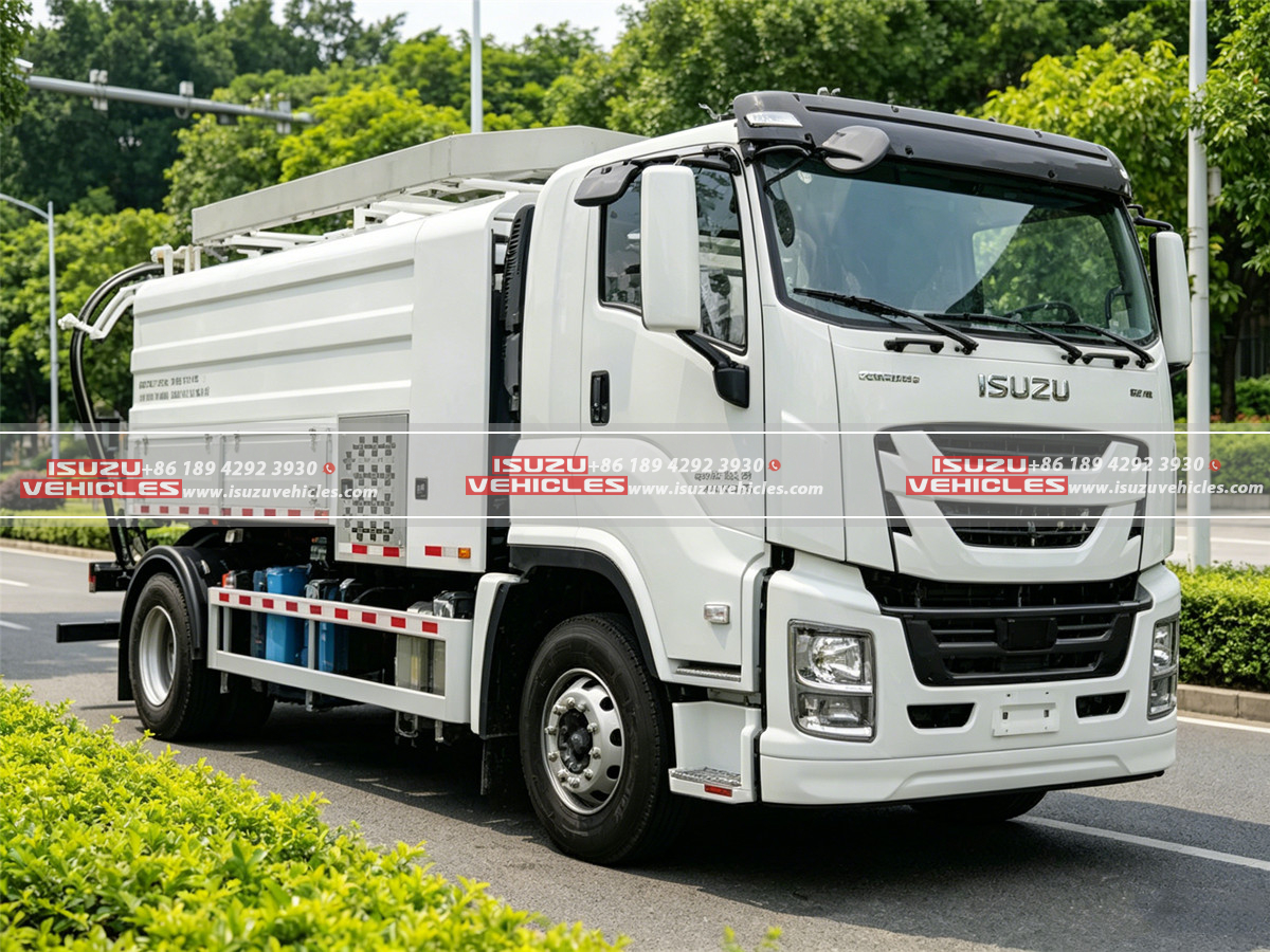 ISUZU 10000L Combined Sewer jetting Truck ISUZU 10000L Combined Sewer jetting Truck