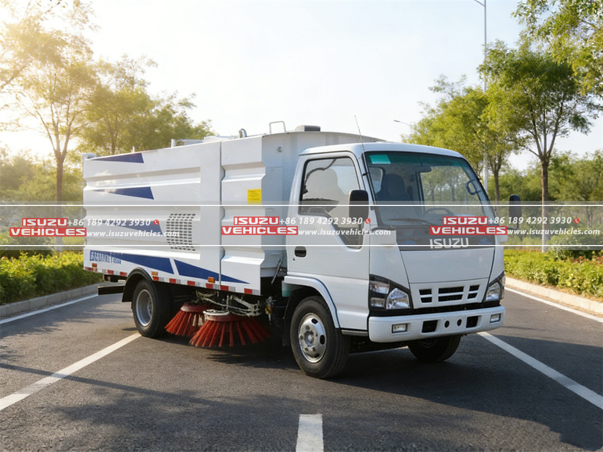 ISUZU 6000 Liter Road Sweeper Truck ISUZU 6000 Liter Road Sweeper Truck