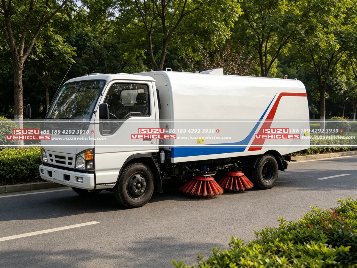 ISUZU 8 CBM Street Sweeper Truck Body ISUZU 8 CBM Street Sweeper Truck Body