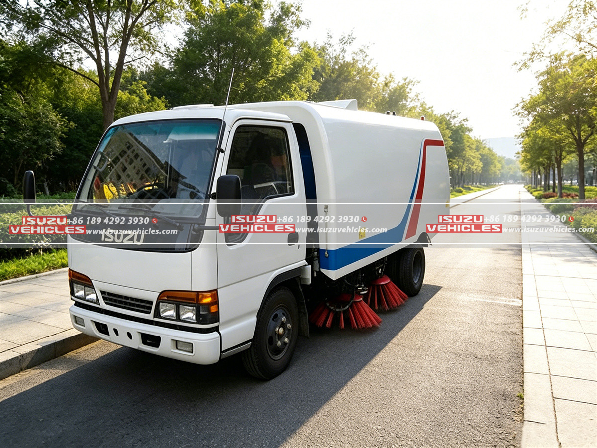 ISUZU 8 CBM Street Sweeper Truck ISUZU 8 CBM Street Sweeper Truck