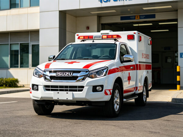 ISUZU D-MAX Emergency Ambulance Truck Left