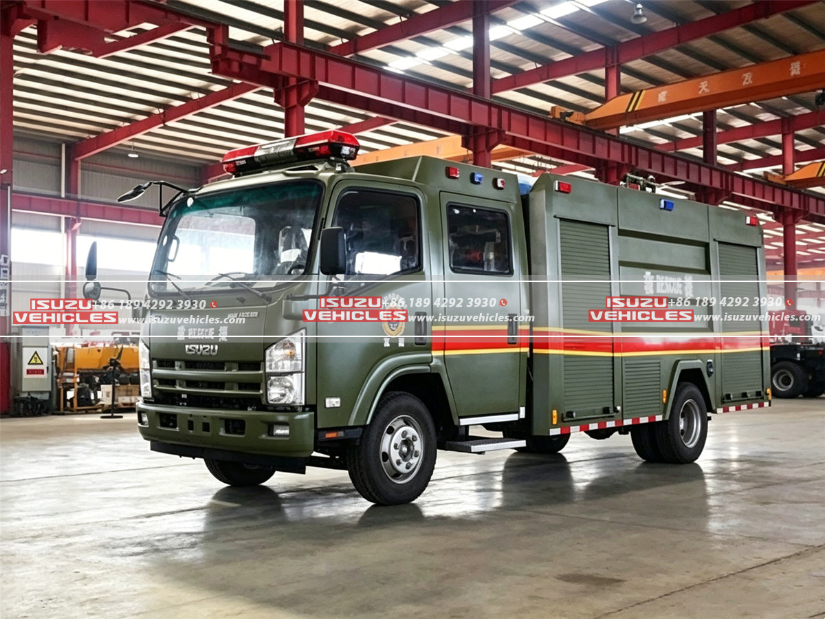 ISUZU Water Tank Fire Truck ISUZU Water Tank Fire Truck