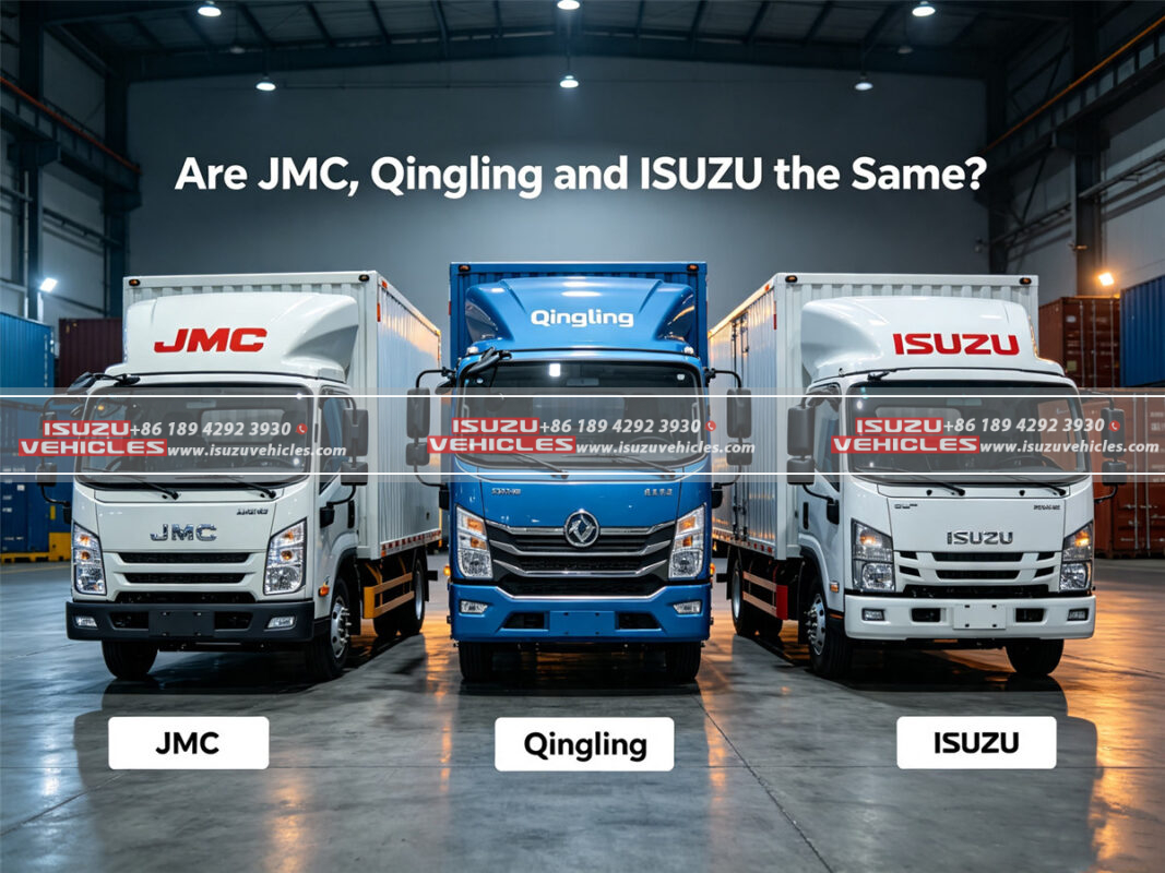 Are JMC, Qingling and ISUZU the Same