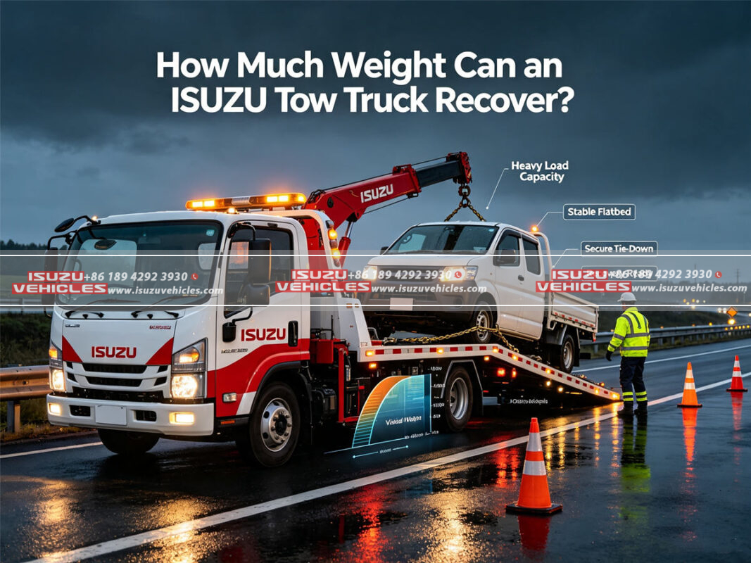 How Much Weight Can an ISUZU Tow Truck Recover?