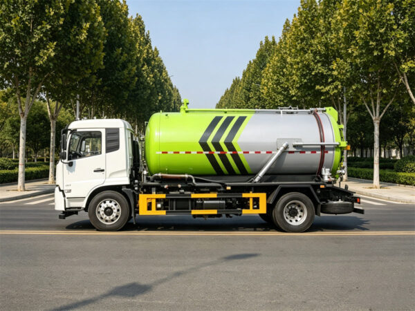 ISUZU 11 CBM Vacuum Tank Truck Body