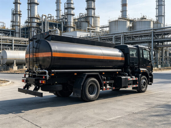 ISUZU 12000L Aircraft Refueler Truck Back