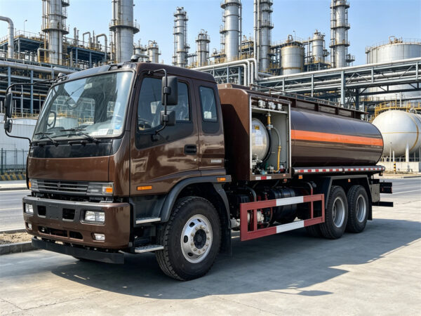 ISUZU 12000L Aircraft Refueler Truck right