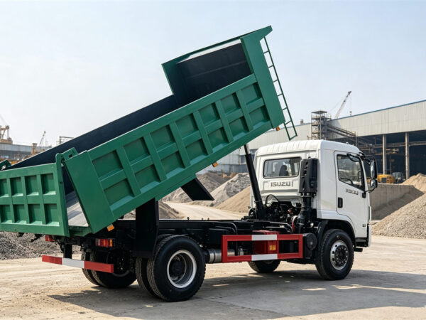 ISUZU 15 Ton Payload Dump Truck Working