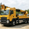 ISUZU 21M Insulated Boom Truck With Hydraulic Auger