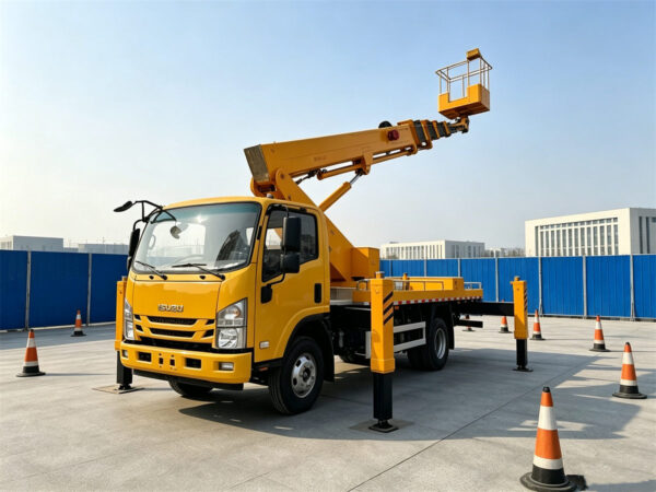 ISUZU 23M Sky Lift Insulated Telescopic Bucket Truck