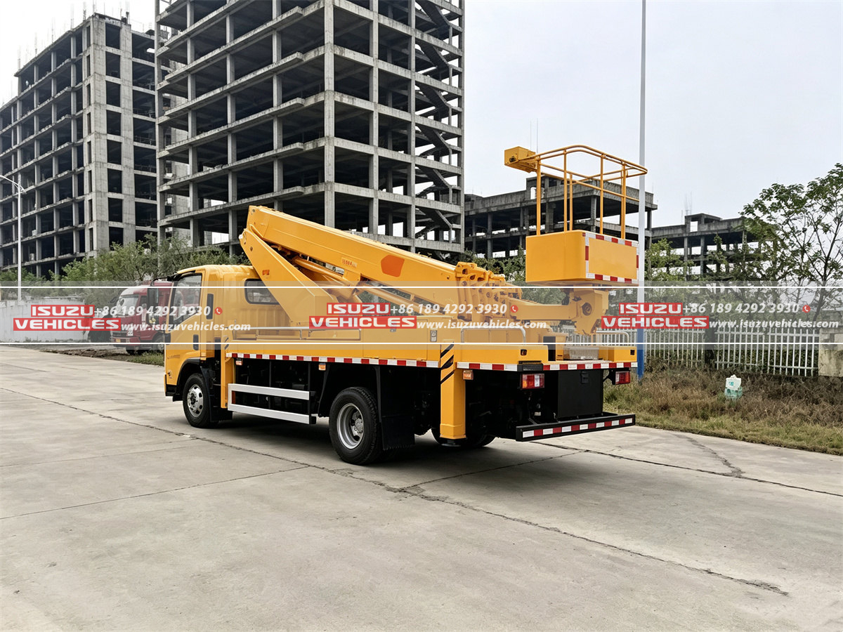 ISUZU 23M Sky Lift Insulated Telescopic Bucket Truck Body ISUZU 23M Sky Lift Insulated Telescopic Bucket Truck Body