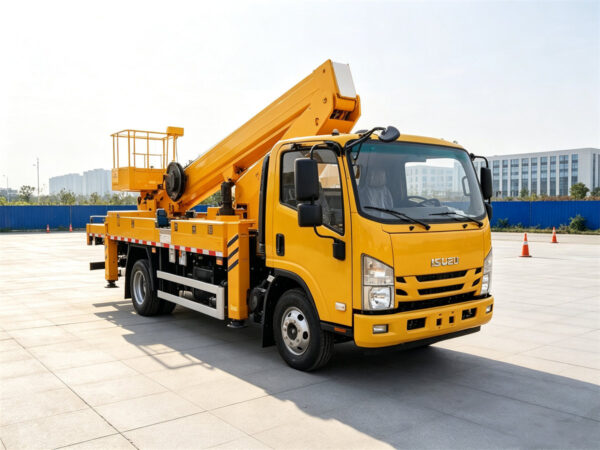 ISUZU 23M Sky Lift Insulated Telescopic Bucket Truck Left
