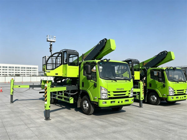 ISUZU 45M Telescopic Aerial Bucket Truck (2)