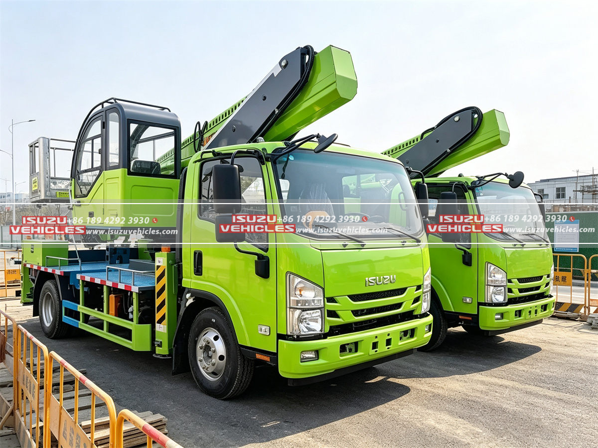 ISUZU 45M Telescopic Aerial Bucket Truck ISUZU 45M Telescopic Aerial Bucket Truck