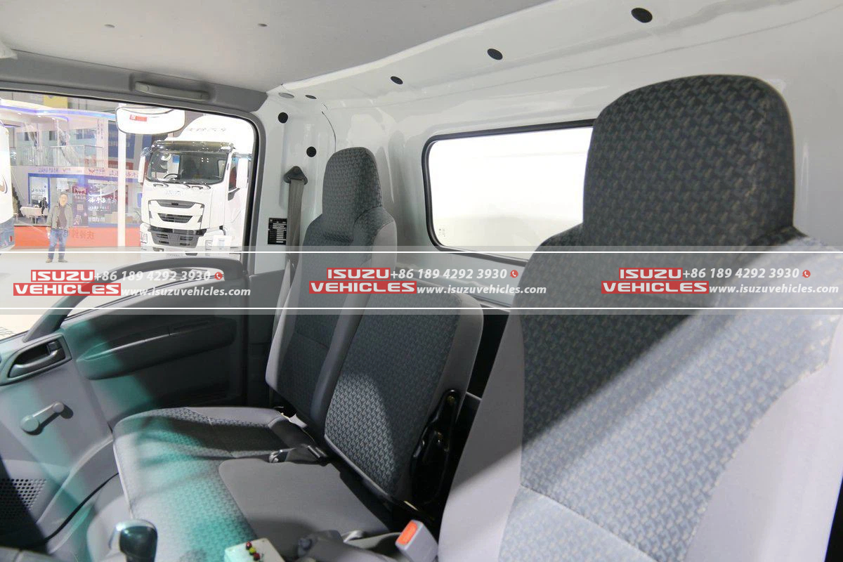 ISUZU 5 CBM Electric Garbage Truck Cab ISUZU 5 CBM Electric Garbage Truck Cab