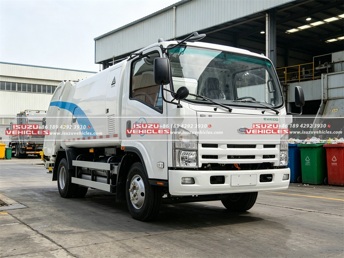 ISUZU 5 CBM Electric Garbage Truck ISUZU 5 CBM Electric Garbage Truck