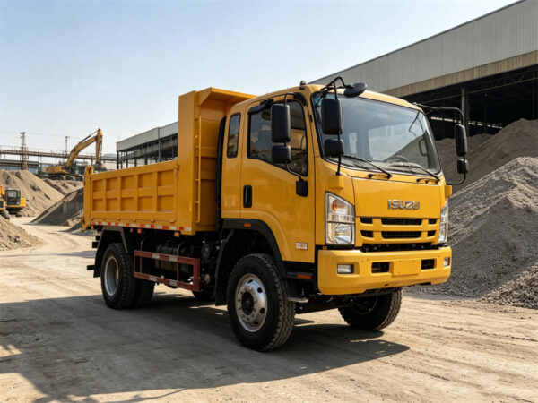 ISUZU 5CBM Mini Mining Dump Truck Left
