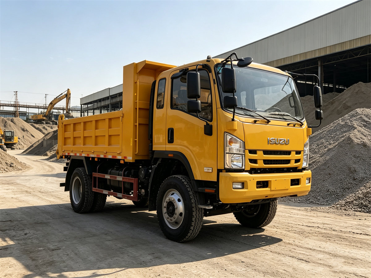 ISUZU 5CBM Mini Mining Dump Truck Left ISUZU 5CBM Mini Mining Dump Truck Left