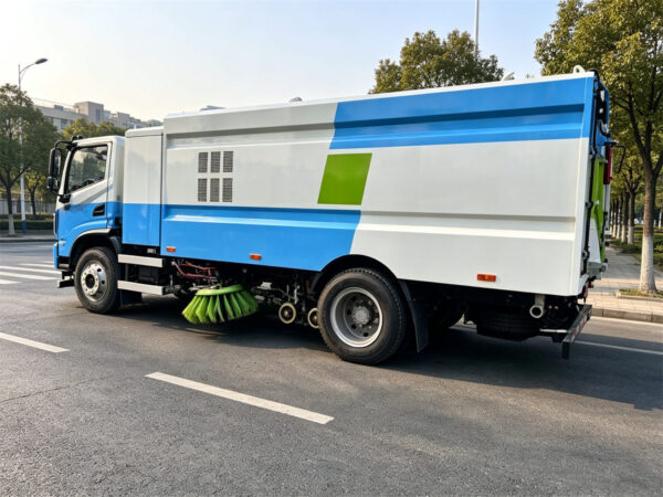 ISUZU 6 CBM Electric Road Sweeper Truck Body