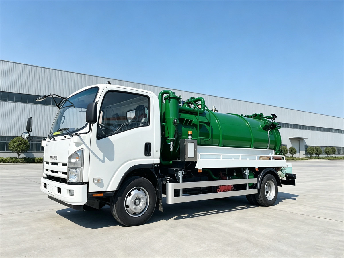 ISUZU 6000L Vacuum Sewer Truck ISUZU 6000L Vacuum Sewer Truck