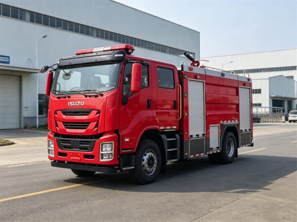 ISUZU 8 CBM Water Foam Fire Truck