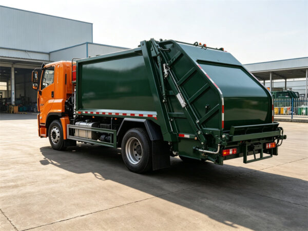 ISUZU GIGA 16 CBM Garbage Disposal Truck Back Left