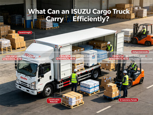 What Can an ISUZU Cargo Truck Carry Efficiently