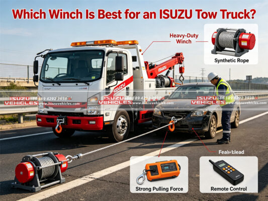 Which Winch Is Best for an ISUZU Tow Truck?
