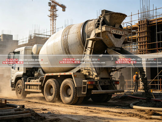 Why Choose an ISUZU Mixer Truck for Ready-Mix Delivery