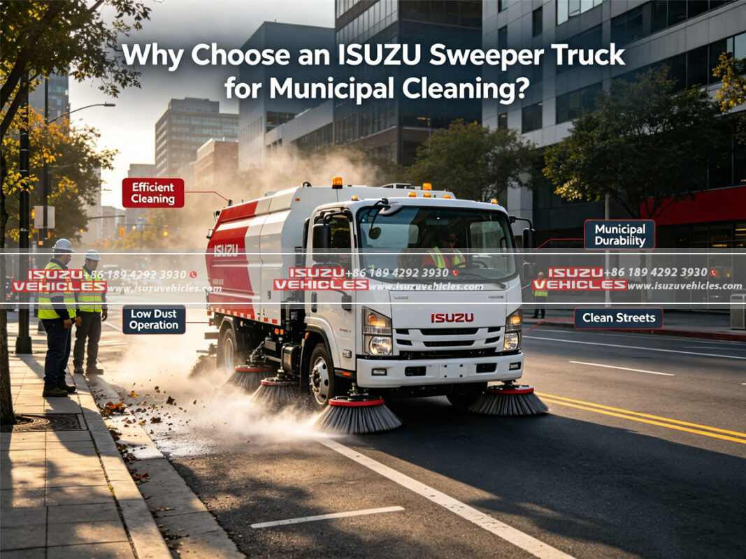 Why Choose an ISUZU Sweeper Truck for Municipal Cleaning?