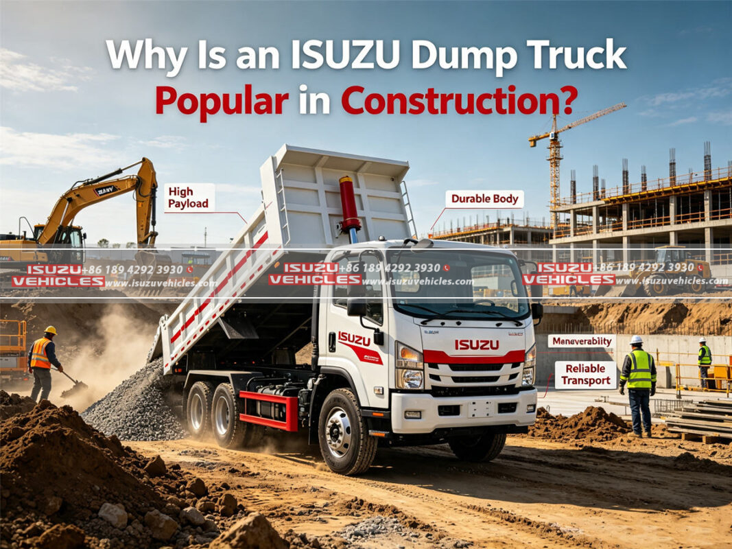 Why Is an ISUZU Dump Truck Popular in Construction?