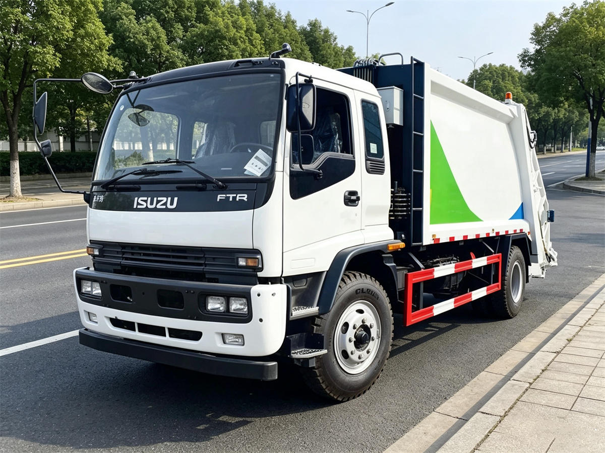 ISUZU 12 CBM Rubbish Bin Truck