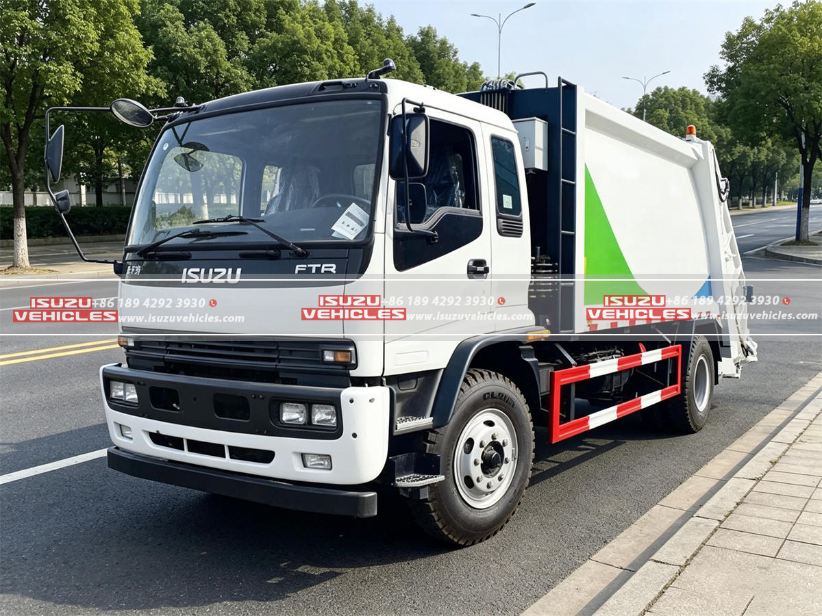 ISUZU 12 CBM Rubbish Bin Truck ISUZU 12 CBM Rubbish Bin Truck