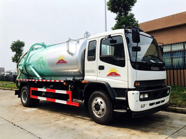 ISUZU 14 CBM Vacuum Sewer Truck