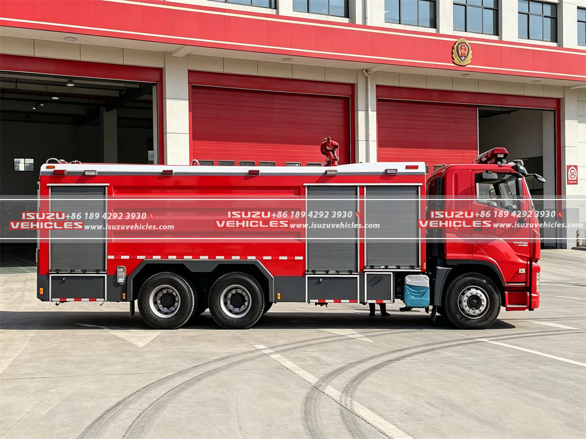 ISUZU 16000L GIGA Water Fire Truck Body ISUZU 16000L GIGA Water Fire Truck Body