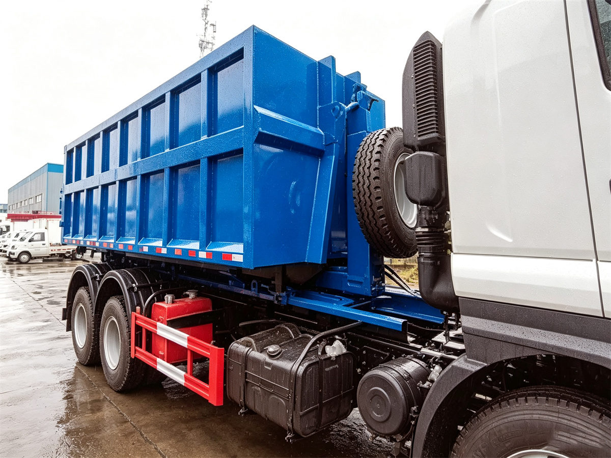 ISUZU 20 CBM Roll Off Garbage Truck Details ISUZU 20 CBM Roll Off Garbage Truck Details