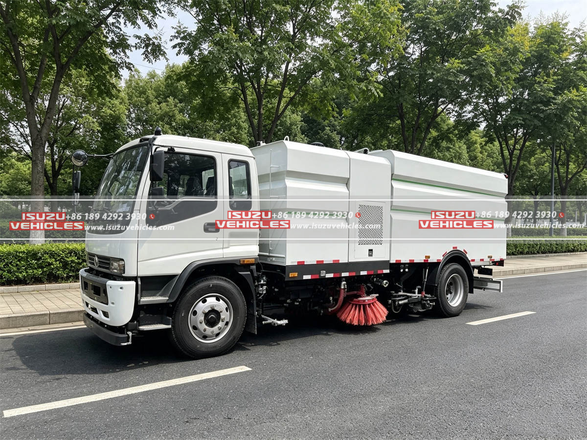 ISUZU 4 CBM Road Cleaning Sweeper Truck Body ISUZU 4 CBM Road Cleaning Sweeper Truck Body