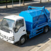 ISUZU 4 CBM Skip Lift Garbage Truck Left