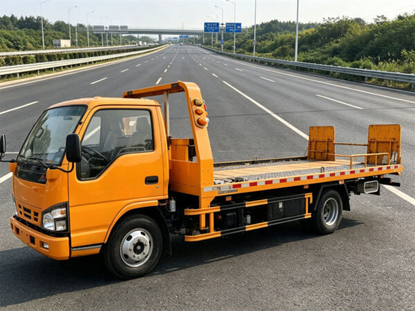 ISUZU 5 Ton Flatbed Recovery Truck Side