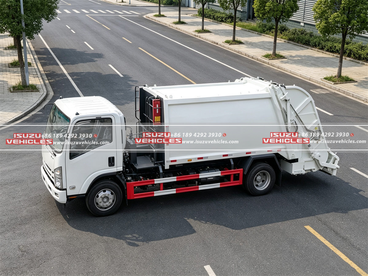 ISUZU 6 CBM Compactor Garbage Truck Body ISUZU 6 CBM Compactor Garbage Truck Body