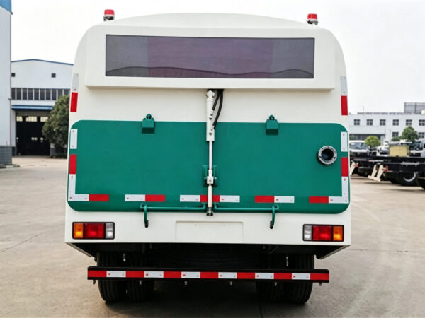 ISUZU 6 CBM Dry Sweeper Truck Back